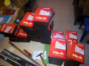 Copy CD DVD dokumentasi wisuda